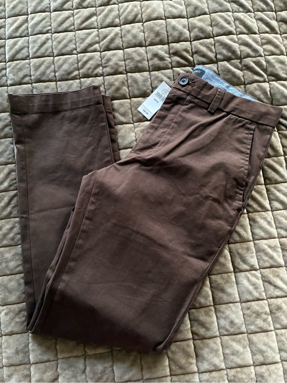 Banana Republic Men's Brown Stretch Chinos